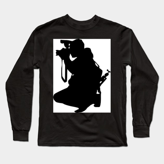 Life behind the camera Long Sleeve T-Shirt by MaarzVilla415